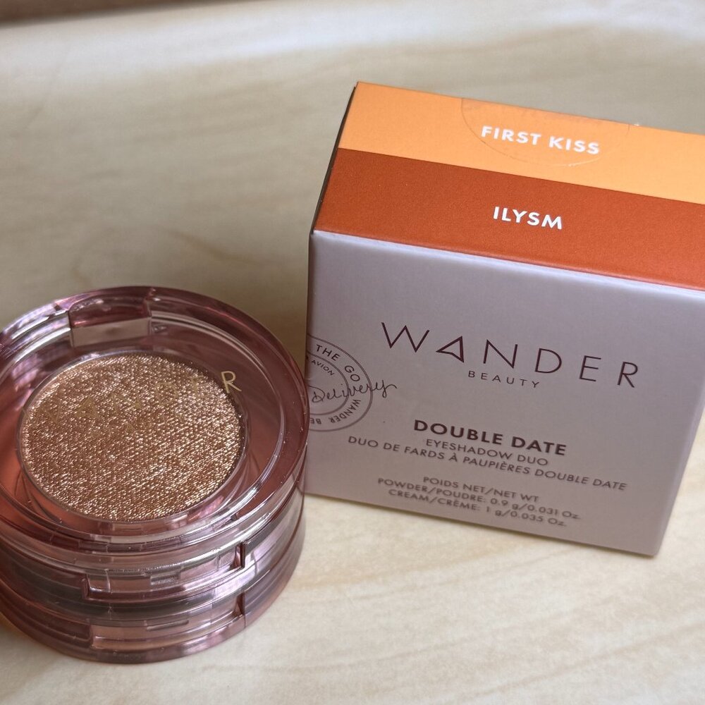 Wander Beauty Double Date Eyeshadow Duo - First Kiss/Ilysm thank you